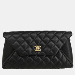 Chanel: Чёрный клатч 