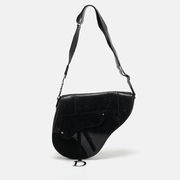 Dior: Чёрная сумка 