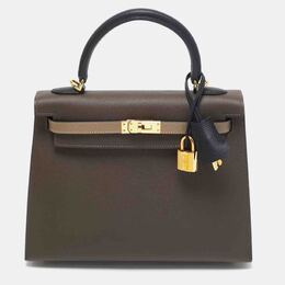Hermes: Многоцветная сумка  Kelly