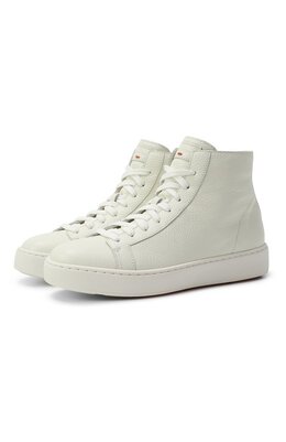 Santoni: Белые кеды 