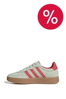 Adidas: Зелёные кроссовки 