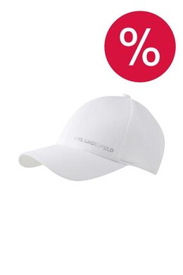 Karl Lagerfeld: Белая кепка 