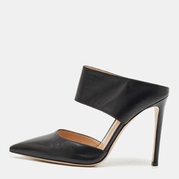 Gianvito Rossi: Чёрные сабо 