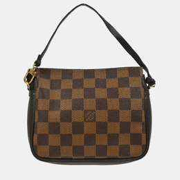 Louis Vuitton: Коричневая сумка 