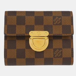 Louis Vuitton: Коричневый кошелёк 