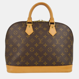 Louis Vuitton: Коричневая сумка 