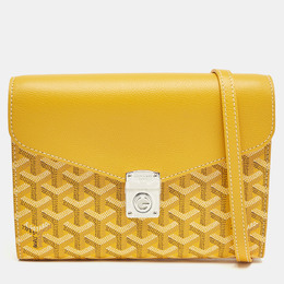 Goyard: Жёлтый кошелёк 