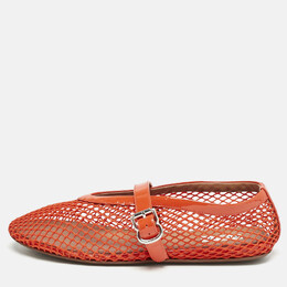 Alaia: Красные балетки 