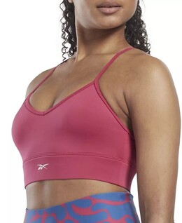 Reebok: Розовый бюстгальтер 