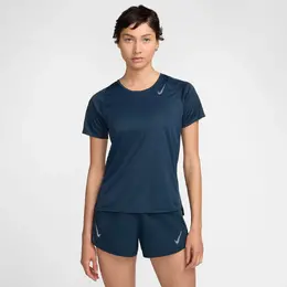 Nike: Синяя футболка  Dri FIT