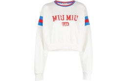 Miu Miu: Белая толстовка 