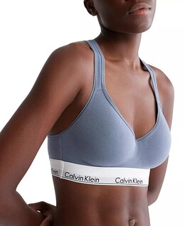 Calvin Klein: Синий бюстгальтер 