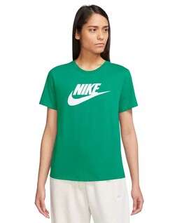 Nike: Зелёная футболка  Essentials