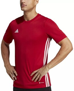 Adidas: Красная футболка 