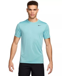 Nike: Синяя футболка  Dri FIT