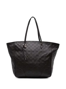 Gucci Pre-Owned: Коричневая сумка-шоппер 