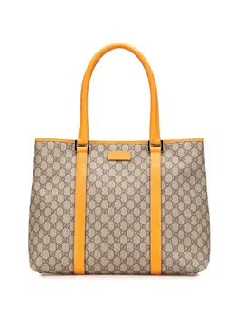 Gucci Pre-Owned: Коричневая сумка-шоппер 