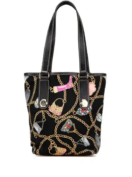 Gucci Pre-Owned: Чёрная сумка-шоппер 