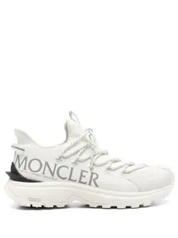 Moncler: Белые кроссовки 