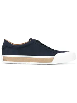 Tod's: Голубые кроссовки 