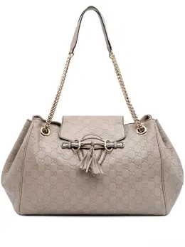 Gucci Pre-Owned: Серая сумка 