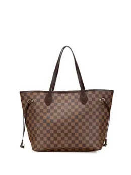 Louis Vuitton Pre-Owned: Коричневая сумка-шоппер 