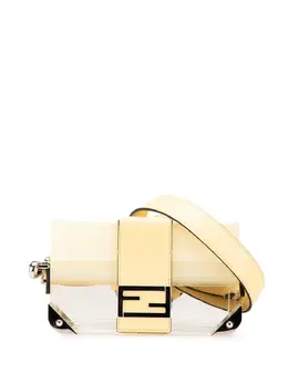 Fendi Pre-Owned: Жёлтая сумка через плечо 