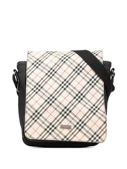 Burberry Pre-Owned: Коричневая сумка через плечо 