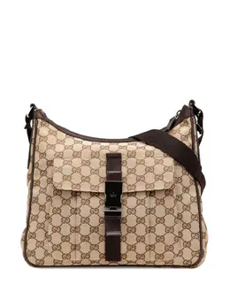 Gucci Pre-Owned: Коричневая сумка через плечо 