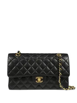 CHANEL Pre-Owned: Чёрная сумка 