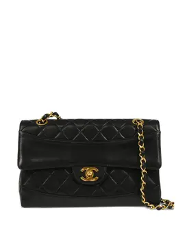 CHANEL Pre-Owned: Чёрная сумка 