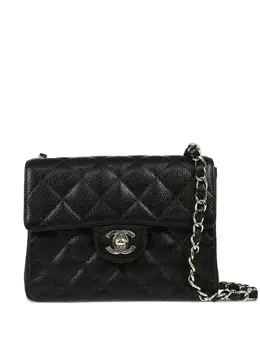 CHANEL Pre-Owned: Чёрная сумка 