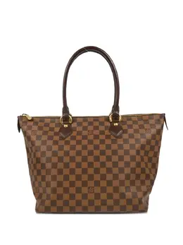 Louis Vuitton Pre-Owned: Коричневая сумка-шоппер 