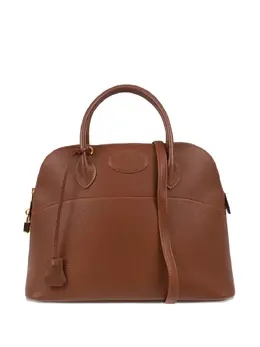 Hermès Pre-Owned: Коричневая сумка-шоппер 