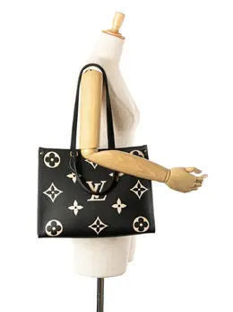 Louis Vuitton Pre-Owned: Двухцветная сумка 