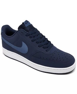 Nike: Синие кроссовки  Court Vision Low