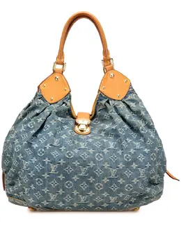 Louis Vuitton Pre-Owned: Голубая сумка 