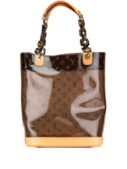 Louis Vuitton Pre-Owned: Коричневая сумка-шоппер 