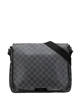 Louis Vuitton Pre-Owned: Чёрная сумка через плечо 