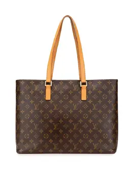Louis Vuitton Pre-Owned: Коричневая сумка-шоппер 