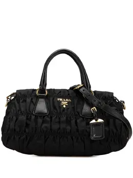 Prada Pre-Owned: Чёрная сумка 