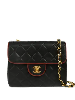 CHANEL Pre-Owned: Чёрная сумка 