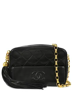 CHANEL Pre-Owned: Чёрная сумка 