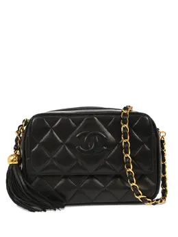CHANEL Pre-Owned: Чёрная сумка 