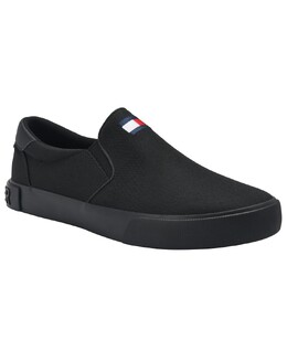 Tommy Hilfiger: Чёрные кроссовки 