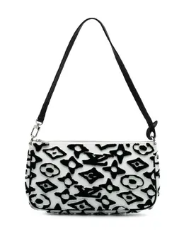Louis Vuitton Pre-Owned: Белая сумка 