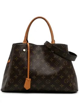 Louis Vuitton Pre-Owned: Коричневая сумка 