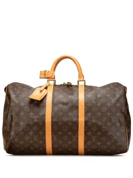 Louis Vuitton Pre-Owned: Коричневая сумка 