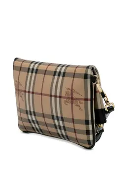 Burberry Pre-Owned: Коричневый клатч 