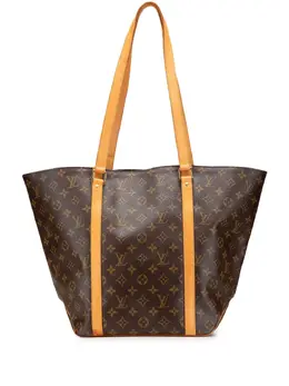 Louis Vuitton Pre-Owned: Коричневая сумка-шоппер 
